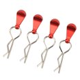 thumbnail image 4 of RC Car Body Clip Pin, RC Body Clip Pin Diseño Universal Fijación Firme 4 Piezas Fácil Instalación Para 1/8 ANGGREK Rojo, 4 of 7