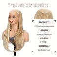 thumbnail image 2 of Typpkmm ExtensióN De Cabello Rizado Largo SintéTico De 22 Pulgadas, 2 of 6