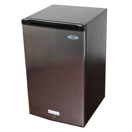 3.0 cu.ft. Upright Freezer with Energy Star - Stainless Steel