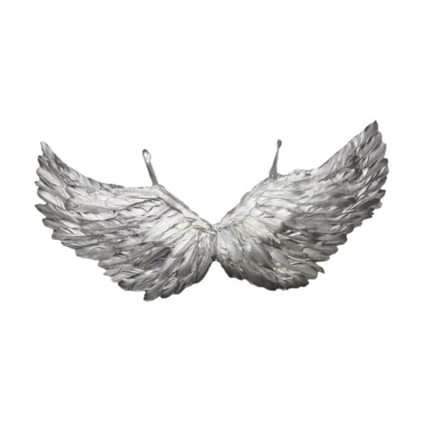 Disfraz de alas de ángel para niños, pequeño regalo, disfraz de Halloween, alas de plumas encantadoras Argén