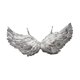 thumbnail image 1 of Disfraz de alas de ángel para niños, pequeño regalo, disfraz de Halloween, alas de plumas encantadoras Argén, 1 of 9