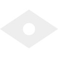 thumbnail image 4 of 28"W x 18 5/8"H x 6"ID x 9 3/4"C x 1"P Diamond Architectural Grade PVC Contemporary Ceiling Medallion, 4 of 11