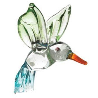 Miniature Glass Hummingbird Figurine by GANZ