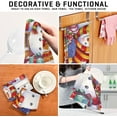 thumbnail image 7 of Dreamtimes Watercolor Snowman Kitchen Towels, 18 x 28 Inch Super Soft and Absorbent Dish Cloths for Washing Dishes, 1 PCS Reusable Multi-Purpose Microfiber Hand Towels for Kitchen, 7 of 7