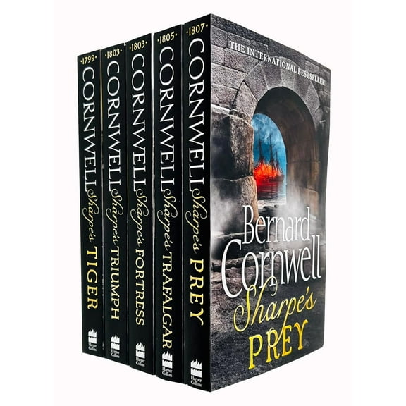 Sharpe by Bernard Cornwell: Books 1-5 Collection Set - Fiction - Paperback