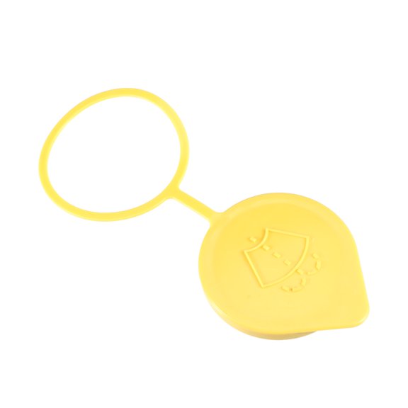 Unique Bargains Windshield Washer Fluid Reservoir Cap Fit for Subaru Crosstrek 2013-2017 Yellow