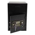 thumbnail image 1 of Depository Safe with Drop Slot,Security Business Safe and Lock Box with Digital Keypad,Electronic Anti-Theft Safe Depository Box for Home Hotel Restaurant and Office, 1 of 4