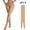 6NUD, variant on Womens Footless Tights Pantyhose Seamless Stretch Semi Sheer Colors