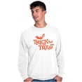 thumbnail image 5 of Happy Halloween Trick or Treat Bats Long Sleeve TShirt Men Women Brisco Brands S, 5 of 6