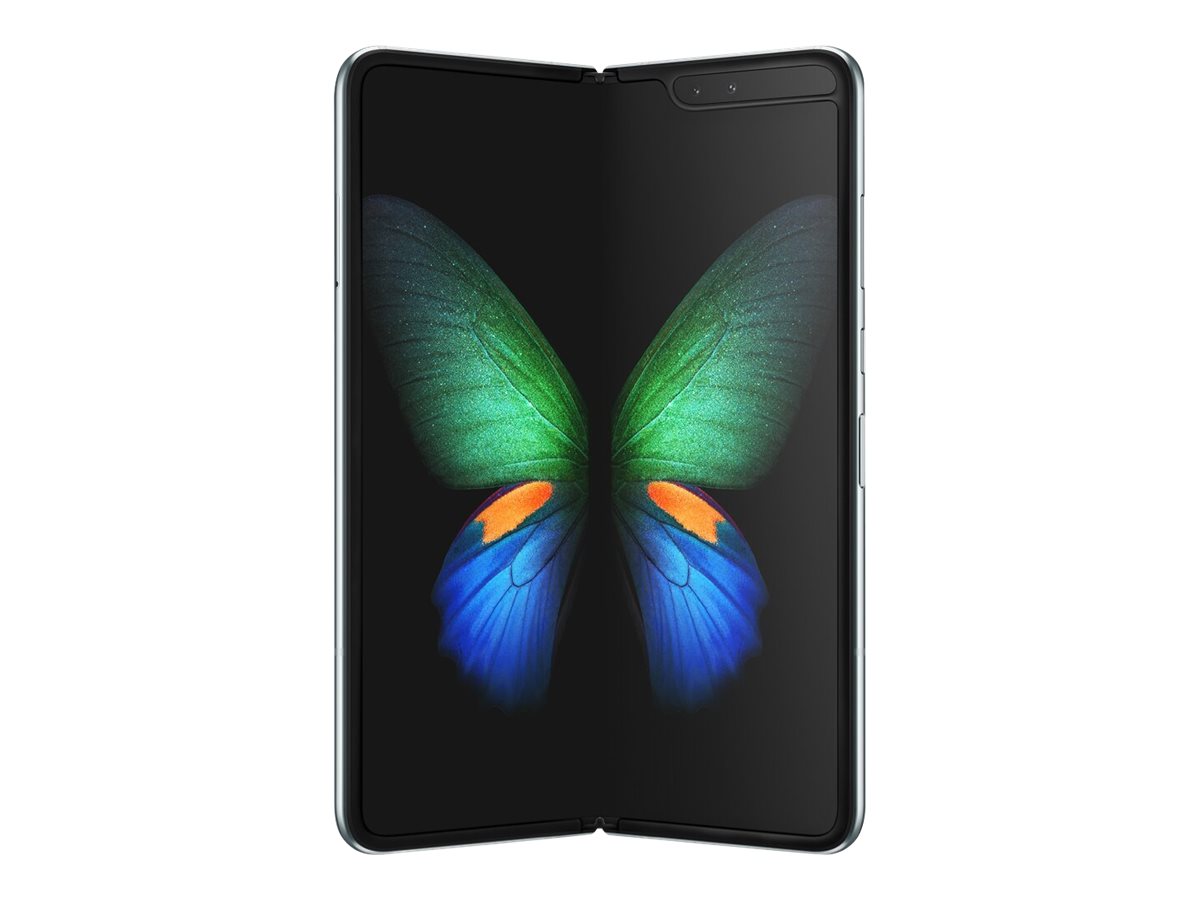 Samsung Galaxy Fold 512 GB Smartphone, 7.3" Dynamic AMOLED QXGA+ 2152 x 1536, 12 GB RAM, Android 9.0 Pie, 4G, Space Silver