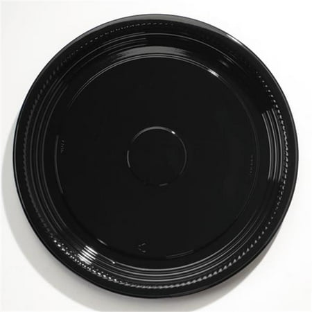

16 in. dia Caterline Casuals Thermoformed Platters - Black