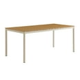 thumbnail image 6 of Finn Dining Table with Faux Wood Top in Natural, 6 of 10