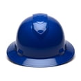 thumbnail image 3 of Casco de seguridad Texas America Safety Ridgeline de ala completa azul de 6 puntos, 3 of 6