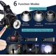thumbnail image 4 of USB Rechargeable Headlamp, Zoomable Waterproof LED Head Torch for Camping Running Cycling Hiking Lighting with 3 Modes, 4 of 4