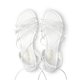 thumbnail image 3 of Sandalias Gladiadoras Planas de Verano con Cordones para Mujer DREAM PAIRS Talla 7.5, 3 of 8