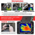 thumbnail image 4 of Sensor infrarrojo de 24 * 32 píxeles Cámara termográfica de mano simple yeacher Cámara térmica, 4 of 7