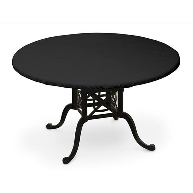 KoverRoos 71650 Weathermax 60 Po x 40 Po Couverture de Table Ovale, Noir - 64 L x 45 L Po