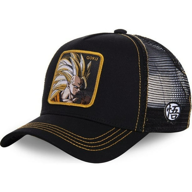 Gorra De Béisbol De Anime Dragon Ball Goku BUU Algodón Ajustable kame Vegeta Bordado Camionero Sombrero Piccolo Unisex