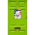thumbnail image 2 of Carolines Treasures BB9701DS1216 Westie Patriotic Wall or Door Hanging Prints 12WX16H multicolor, 2 of 2
