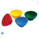 thumbnail image 3 of 4 cuencos de silicona para alimentación de bebés, cuencos de arroz, cuencos pequeños para condimentos, cuencos resistentes a caídas para niños (amarillo, verde, azul y rojo), 3 of 7