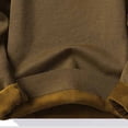 thumbnail image 6 of Mens Turtleneck Sweater Casual Classic Fit Long Sleeve Knit Pullovers Fall Winter Warm Basic Tops Athletic Work Outfit (L, Coffee), 6 of 6