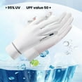 thumbnail image 4 of Toudaret Cooling Gloves Sun Gloves for Outdoor Activities Full Finger Cooling Uv proof Gloves for Riding Cycling Sports, 4 of 8