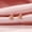 Rose Gold, variant on 925 Silver,Rose Gold,Gold Stud Earring Cute Women Engagement Jewelry A Pair