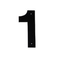 thumbnail image 1 of 8 Po. Helvetica Police Moderne Numéro de Maison Individuel 1, 1 of 1