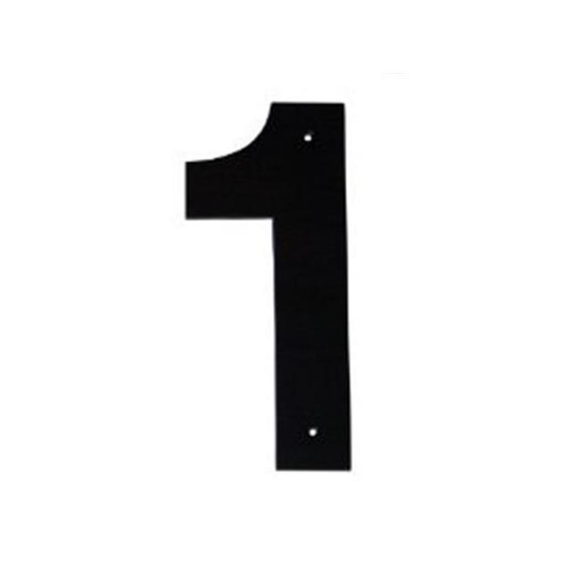 8 Po. Helvetica Police Moderne Numéro de Maison Individuel 1