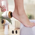 thumbnail image 2 of Filet de Pied Électrique avec 2 Têtes de Meulage Différentes et 1 Tête de Massage Vitesses Réglables USB Rechargeable Callus Remover Outils de Pédicure de Grinder de Pied Portable pour les Talons Fissurés et l'Élimination de la Peau Dure, 2 of 10
