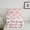 Pink Red White, variant on Manfei Bow Snowman 2pcs Bedding Comforter Set,Pink White Twin Comforter Sets,Merry Christmas Breathable Bedding Set,Lightweight Festival Room Decor,Reversible