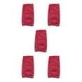thumbnail image 2 of Guardoinrt Embrace Winter With Snug Long Leg Warmers Skin Friendly Plush Over Knee Socks red 5Set, 2 of 6