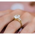 thumbnail image 6 of Natural White Topaz Ring, AAA White Topaz Gemstone Ring, April Birthstone, Zircon Womens Ring, Gold Micron, 925 Sterling Silver, Statement Ring, Dainty Minimalist Stacking jewelry, Christmas Ring, 6 of 7