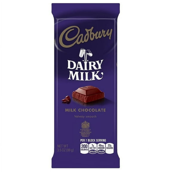 Cadbury Dairy Milk Chocolate Bar 3.5oz