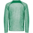 thumbnail image 3 of Holloway Sportswear M Electrify Coolcore® Long Sleeve Tee Kelly Heather 222570, 3 of 5