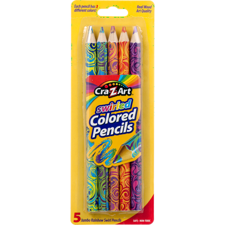 Cra-Z-Art - Colored pencil - assorted colors (pack of 5)