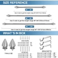 thumbnail image 5 of Urbanest Adjustable Single Curtain Rod Set Lance Finials – 5/8-Inch Diameter, With Brushed Steel Rod, 84–120 Inches, 5 of 6
