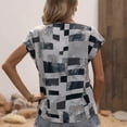 thumbnail image 4 of T-shirts pour Femmes Coupe Ample T-Shirt à Col Rond Imprimé à Manches Courtes Coupe Ample pour Femmes T-Shirts pour Femmes Coupe Ample T-Shirts pour Femmes Coupe Ample, 4 of 6