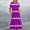 Purple summer dresses, variant on pimelu Dresses for Women Sundresses for Women Flowy Ruffle Swing Pleated Tunic Long Dresses with Pocket Summer Fashion Striped Print Short Sleeve Crewneck Ladies Maxi Sun Dress