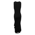 thumbnail image 6 of Afdoent Dresses For Women 2026 Elegant Long Slit High Low Evening Gown With Ruffle Hem Party Dress For Party Formal Dresses, 6 of 6