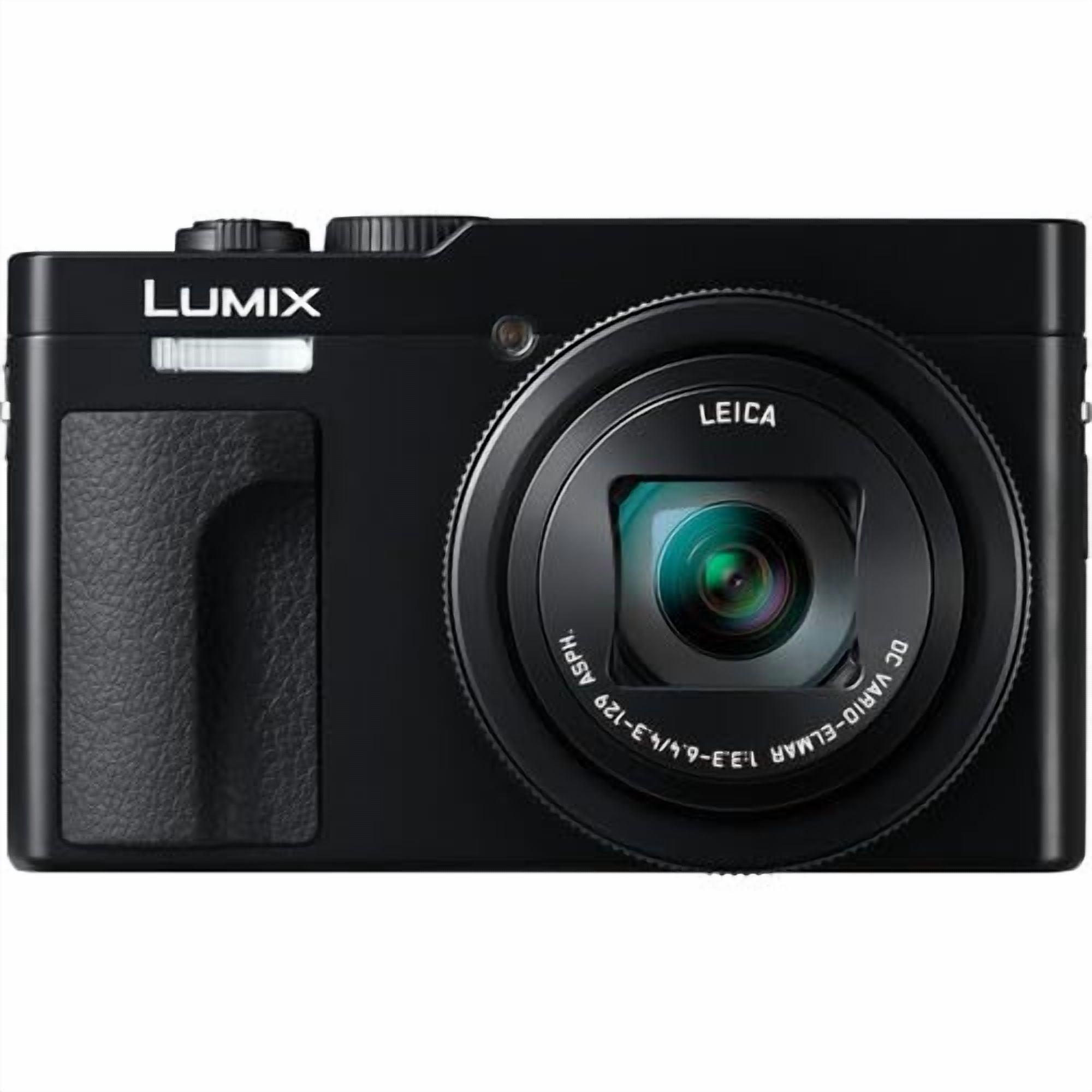 Panasonic ZS99 Digital Camera (Black) Bundle + Accessory Kit with 64GB Ultra Memory, Hand Grip Tripod, Carry Case, Editing Software Package & More (20 Items)