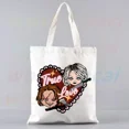 thumbnail image 1 of Bride of Chucky bolso de hombro de lona para damas, bolso de mano informal, bolso de compras reutilizable de gran capacidad, 1 of 2