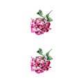 thumbnail image 1 of Decoración de flores rosadas Wosthever JH1240 2Conjunto, 1 of 6