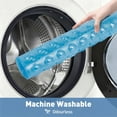 thumbnail image 6 of GPED BathTub Mat, Non-Slip Bath Mat, Machine Washable Shower Mat for Bathtub Floor Liner Mats with Suction Cups and Drain Holes, Clean and Soft on Feet, 34x21.7 Inch for Bathroom Floor, Clear Blue, 6 of 6