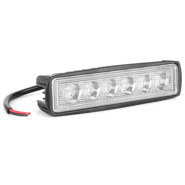 Car Driving Spot Lamp, Universal 6LED Waterproof Offroad Work Light For Motorcycle For SUV