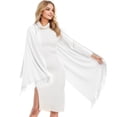 thumbnail image 1 of Chal AURUZA Pashmina Envolvente Suave Grande Blanco 70x200 cm, 1 of 7
