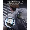 thumbnail image 4 of Funda ESR HaloLock Cyber Series para AirPods 4 con MagSafe Black, 4 of 9