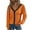 00 # Orange, variant on YFPWM Fall Sweaters for Women 2022 Cropped Autumn Sweater Button Down Denim Jacket Sherpa Fleece Jacket Fashion Autumn and Winter Warm Jackets Hiking Travel Jackets Open Front Long Cardigan