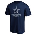 thumbnail image 2 of Men's Navy Dallas Cowboys Team Lockup T-Shirt, 2 of 3