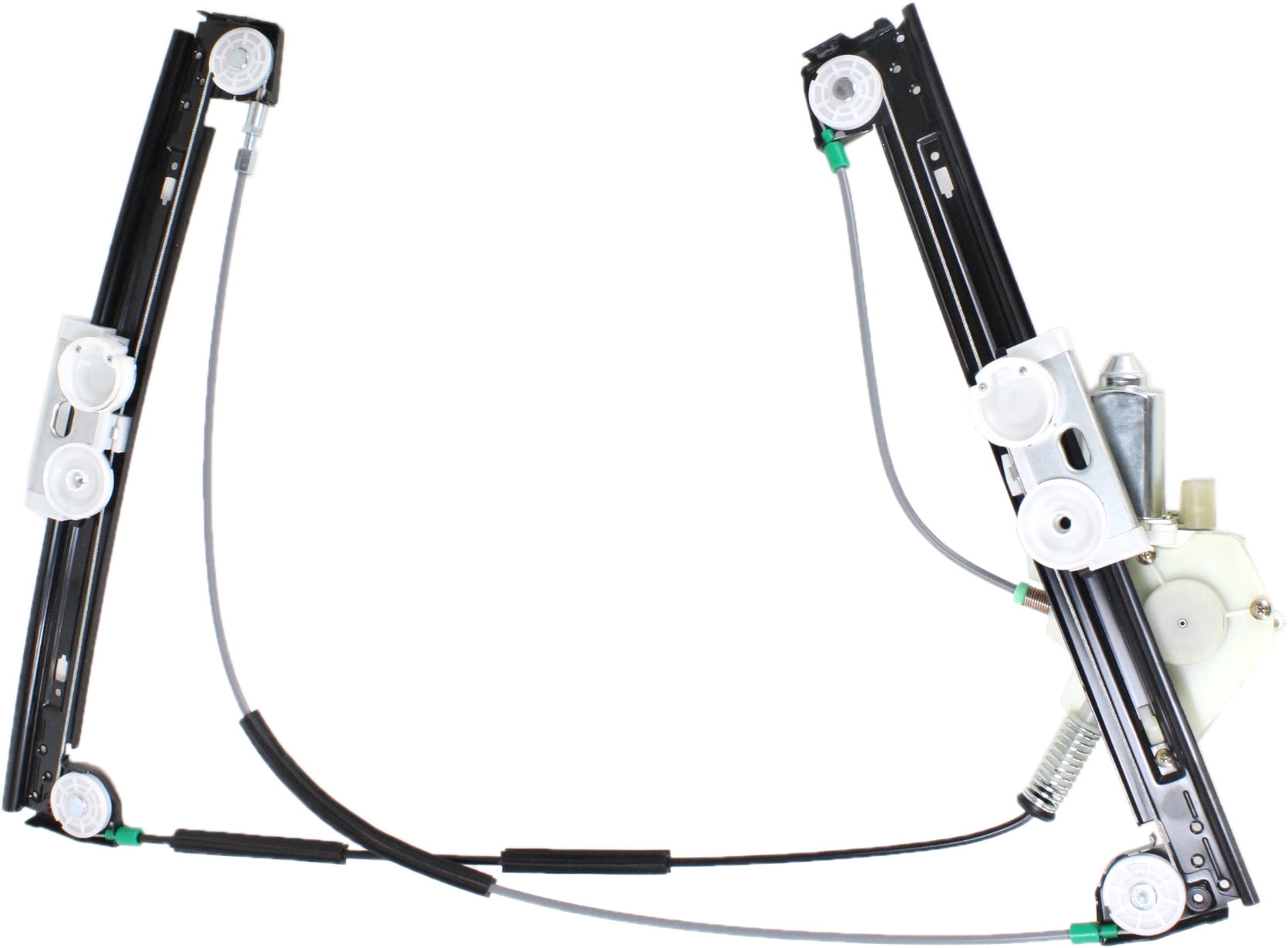 Window Regulator For 2002-2005 Mini Cooper Front, Left Driver Hatchback Power With Motor